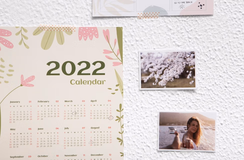 DIY Kalender Tembok Berganti Tema Setiap Bulan